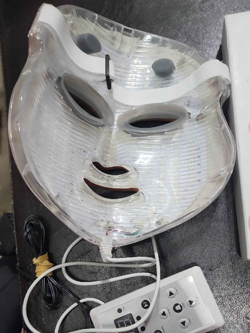 LED Facial Mask for Skin Rejuvenation - Rose Gold